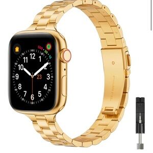 Gold color  Apple Watch band